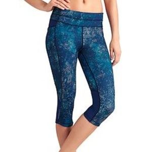 Athleta Splatter Be Free Knicker Sz. XS